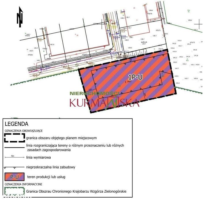 Działka we wsi Słone - Widok 4