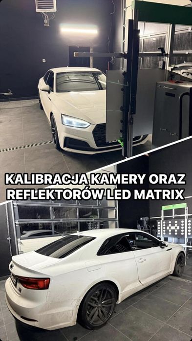 Kalibracja radarów,kamer systemów ADAS ACC,kamer otoczenia 360.