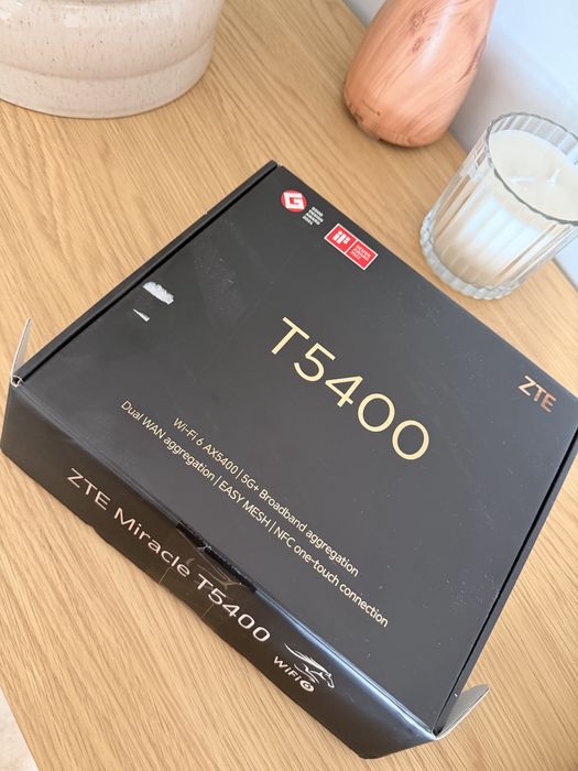 ZTE T5400 Wi-Fi 6 AX5400 – nowy, nieużywany router