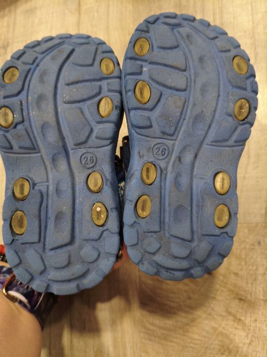 Sandałki niebieskie chease