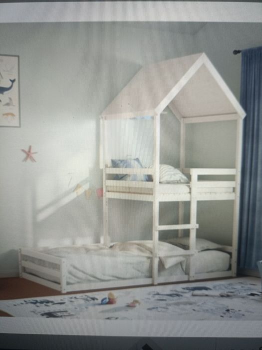 Cama com telhado - vida xl