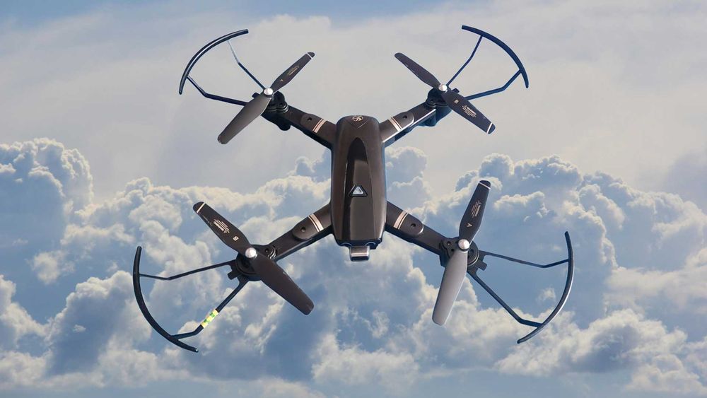 Dron składany + pilot