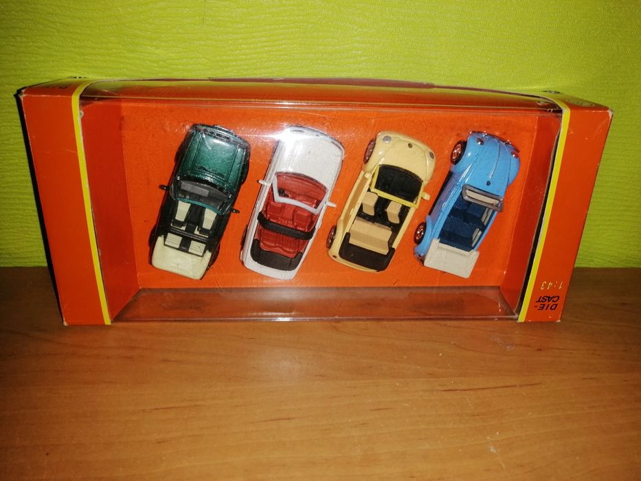 Набор моделей автомобилей Volkswagen Cabriolets. 1:43.