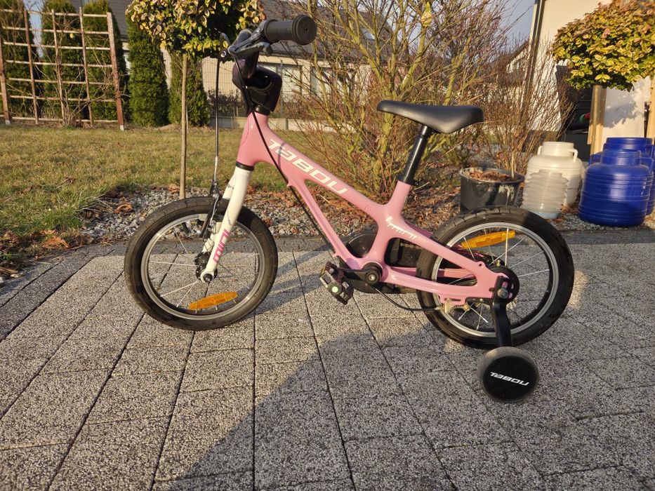 Rower Tabou 14'' Mini Lite MG, różowy