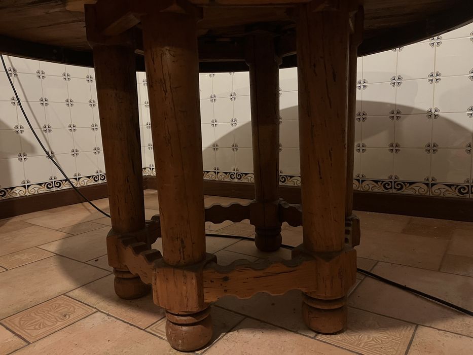 Mesa madeira antiga mexicana