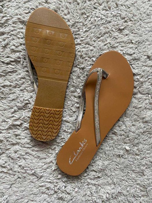 Жіночі вєтнамки зі стразами Сlarks