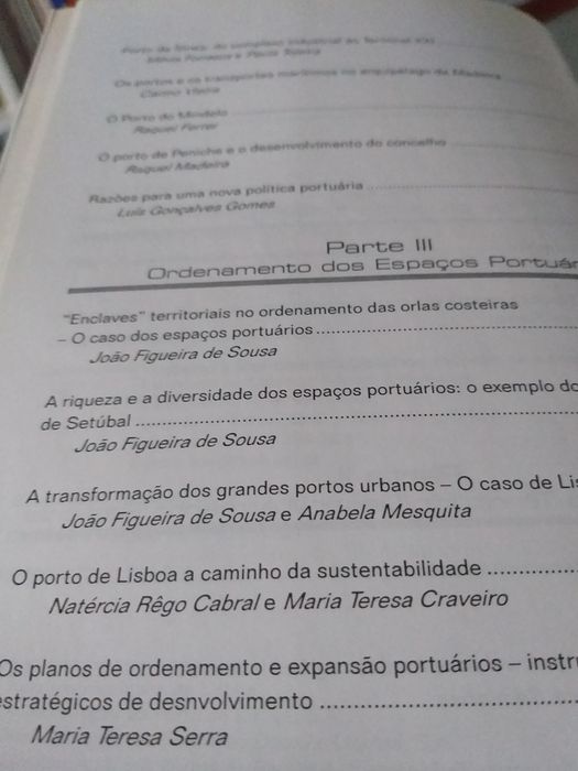 "Portos, Transportes Marítimos e Território"