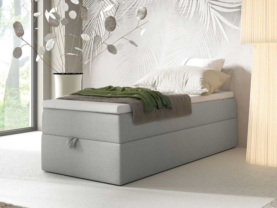 Łóżko KONTYNENTALNE SINGIEL bez wezgłowia 70x200 80x200 90x200 100x200