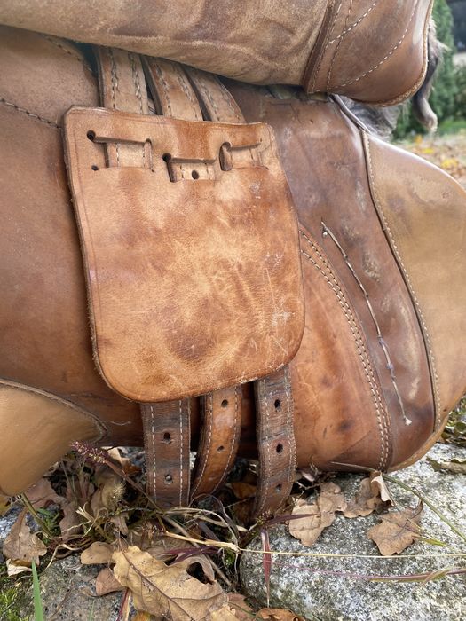 Siodło PLESZEW skórzane