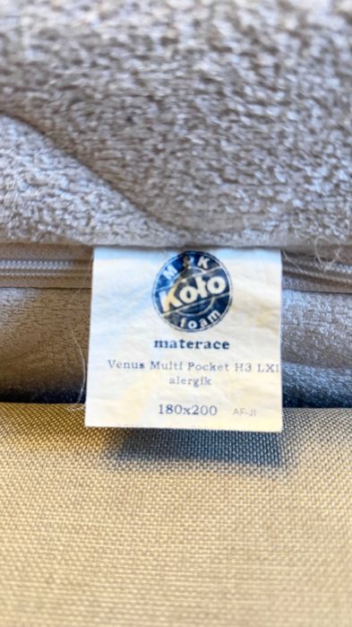 Materac Koło Venus Multi Pocket H2/H3 Alergic 180/200