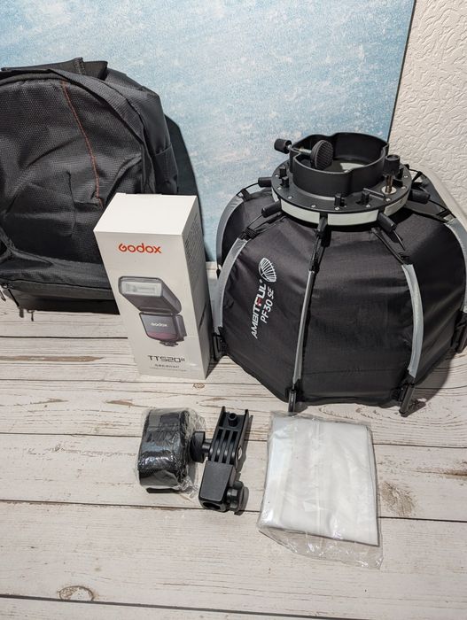 Софтбокс AMBITFUL 30см/40см з сотами‼️комплектні рішення