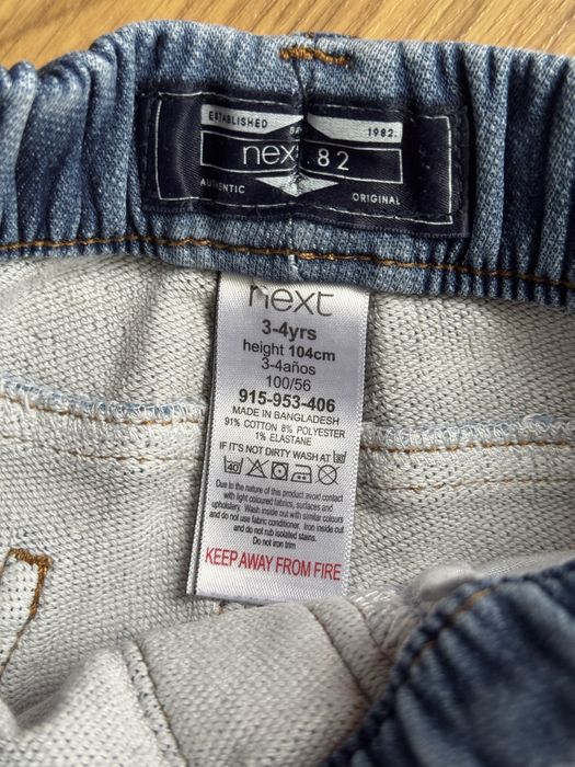 Джинси , джинсові шорти мікі на хлопчика zara next 3-4 роки , джинсові штани zara на резинках 4-5 р 110 розсір,
