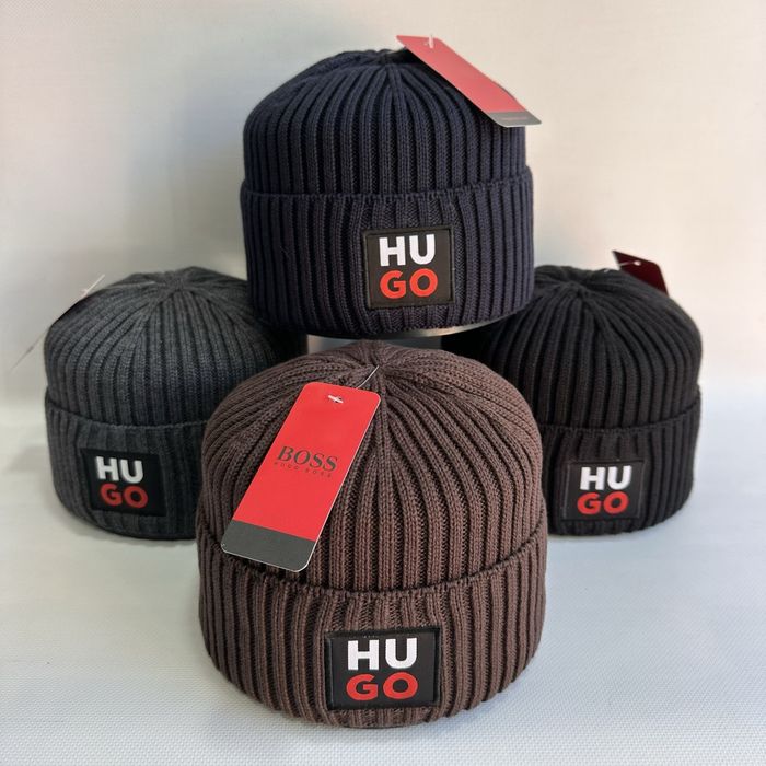 шапка чоловіча без фліса HUGO