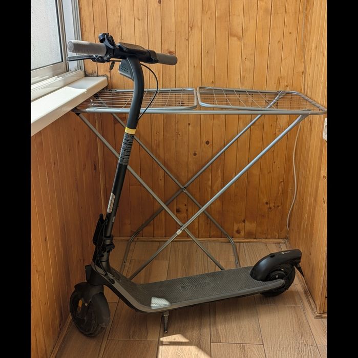 Електросамокат з рідною коробкою ninebot kickscooter e2 poverspeed by segway, segway ninebot kickscooter e2