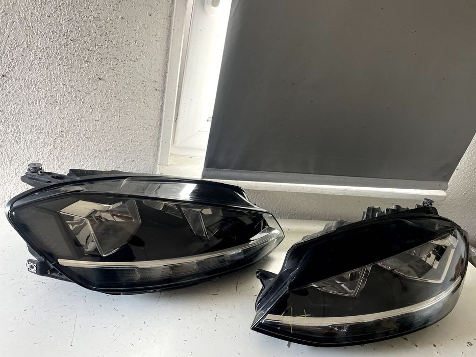 VW Golf VII 7 lift 19r lampa przód  prawa lewa lampy Kompletna orygin