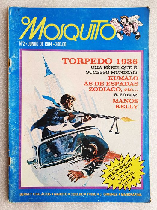 Antigos Livros BD ~ "O MOSQUITO" ~ Vários números disponíveis.