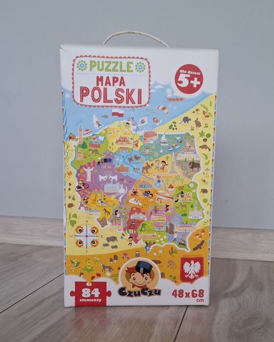 Puzzle Mapa Polski - CzuCzu