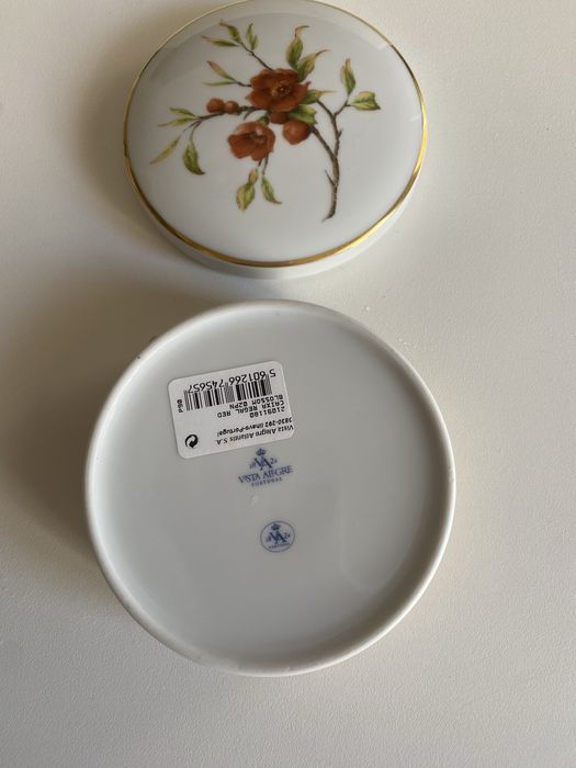 2 Caixinhas decorativas, redondas Vista Alegre