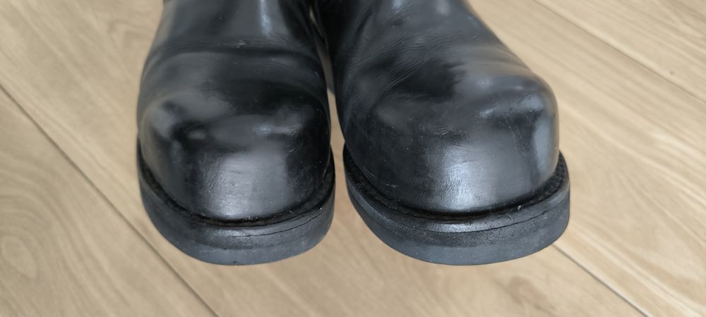 Botas motard biqueira de aço