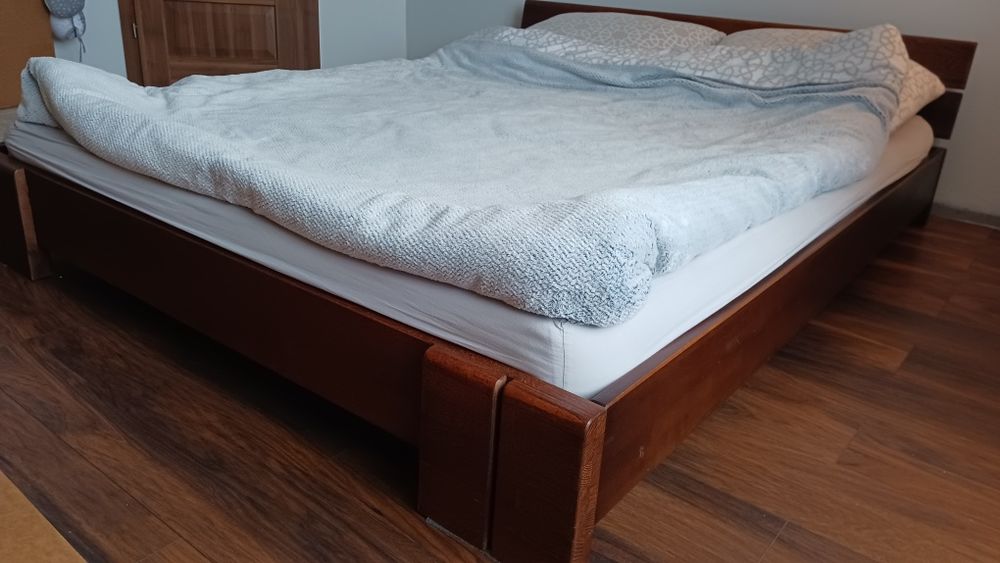 Łóżko bukowe 160x200