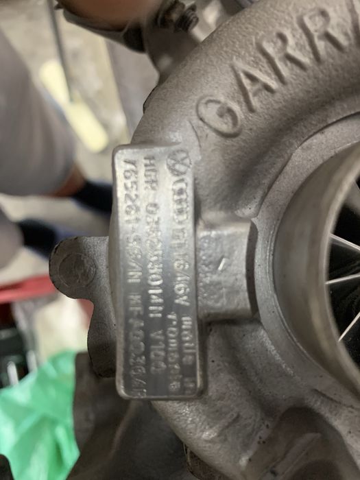 Turbo 1646v hibridado com mfs