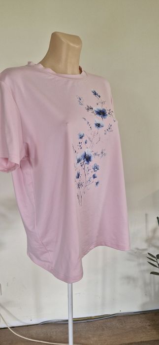 T-shirt różowy rozm XXL