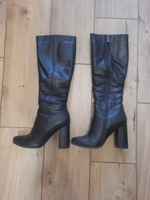 Зимові шкіряні сапоги NIVELLE  35 р. 22-22,5 см