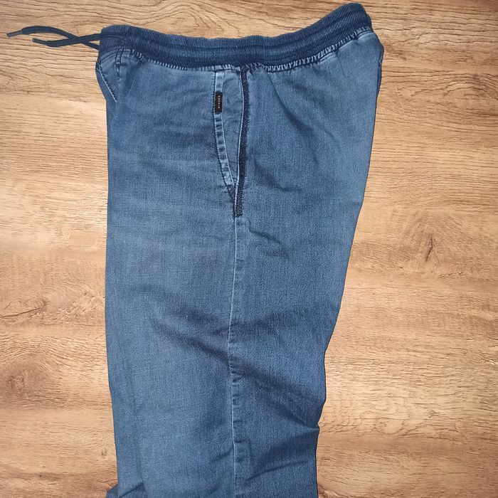 Spodnie joggersy jeansowe H&M rozm.158- 164