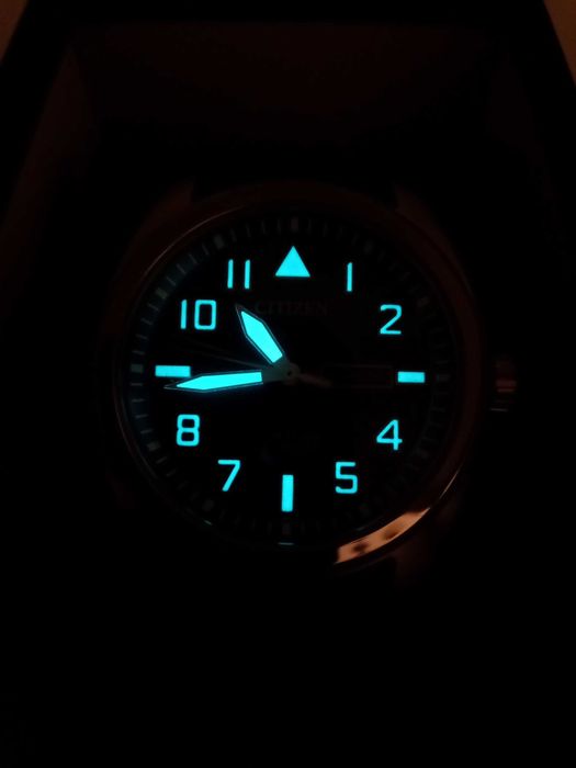 Титановые японские часы Citizen Eco-Drive Garrison BM8568-01L