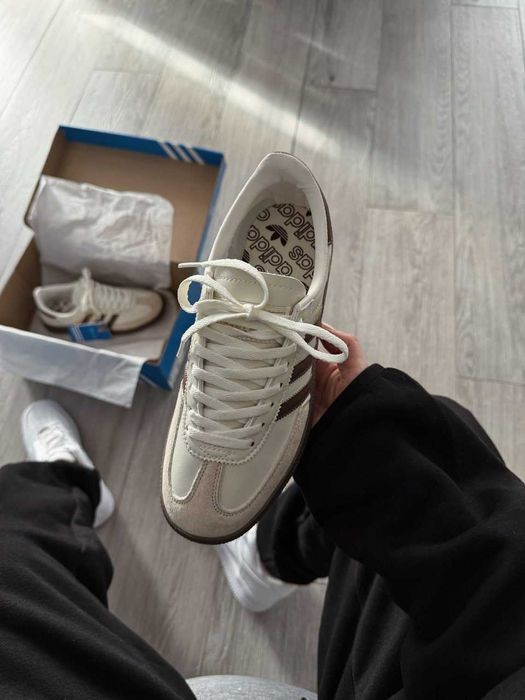 Кросівки Adidas Spezial Handball Brown Cream premium