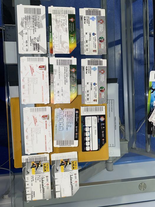 Bilhetes de Futebol de jogo