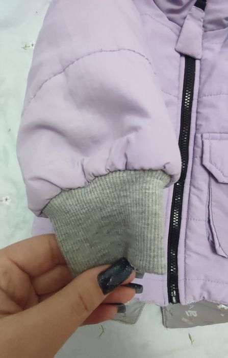 Двостороння куртка для дівчинки