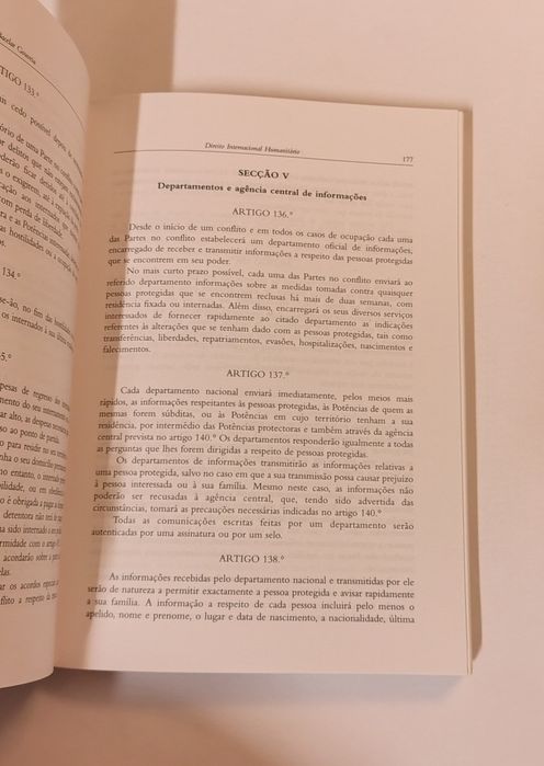 Direito Internacional Humanitário, de Jorge Bacelar Gouveia