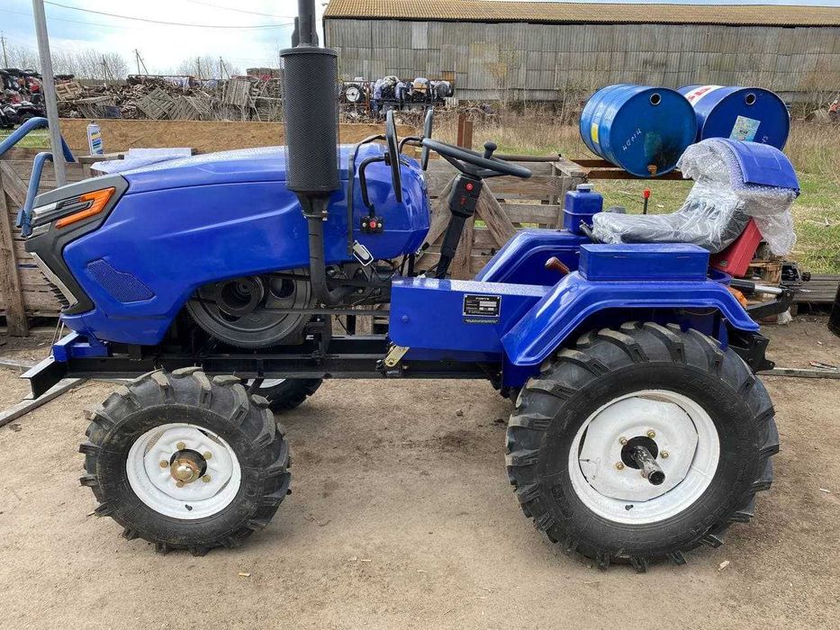 Мототрактор ЗУБР-250 Z+Плуг 2-х корп,Фреза,Доставка,ЗІП,Кредит!