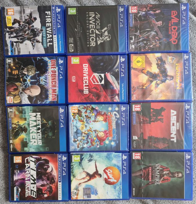Ігри на PS4: Hollow Knight, Bloodborne,Gravity Rush,Jurassic Park,LEGO