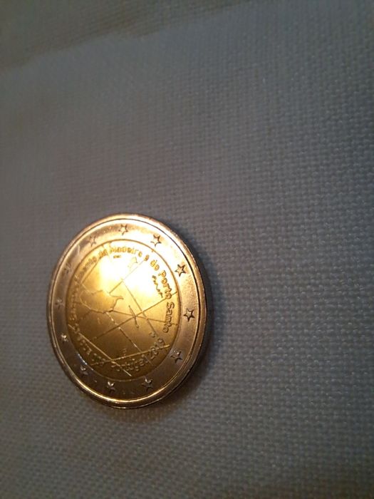 Moeda de 2€ comemorativa dos 600 anos da Madeira e Porto Santo