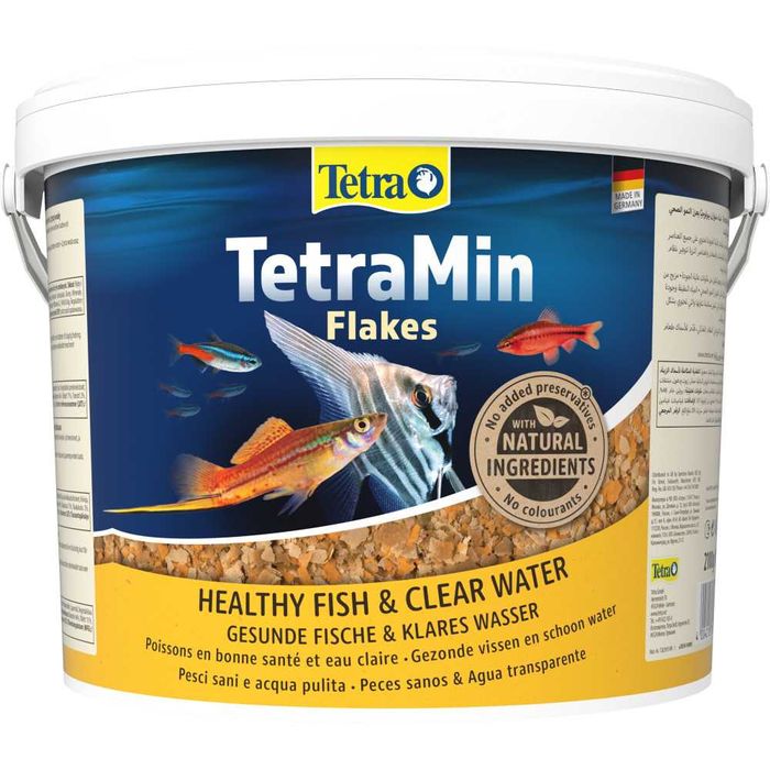 Tetra Min Flakes (Тетра Мин Флейкс) - Корм для риб