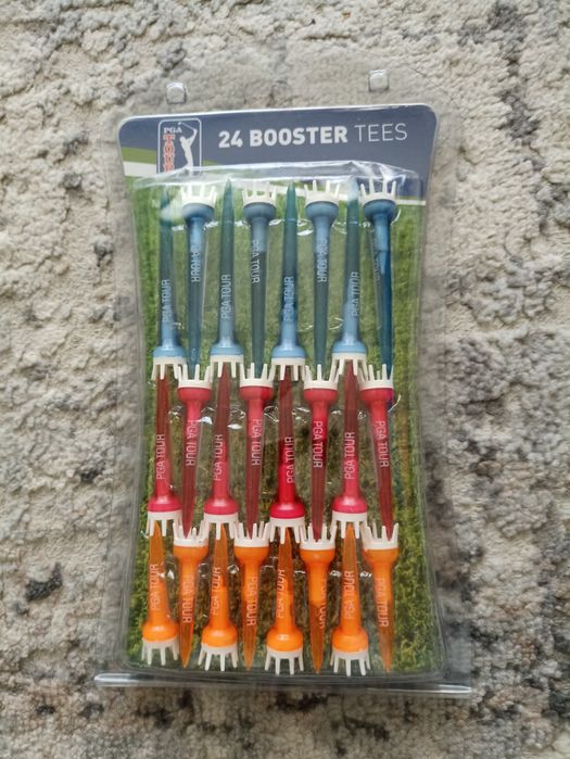 Booster tees golf
