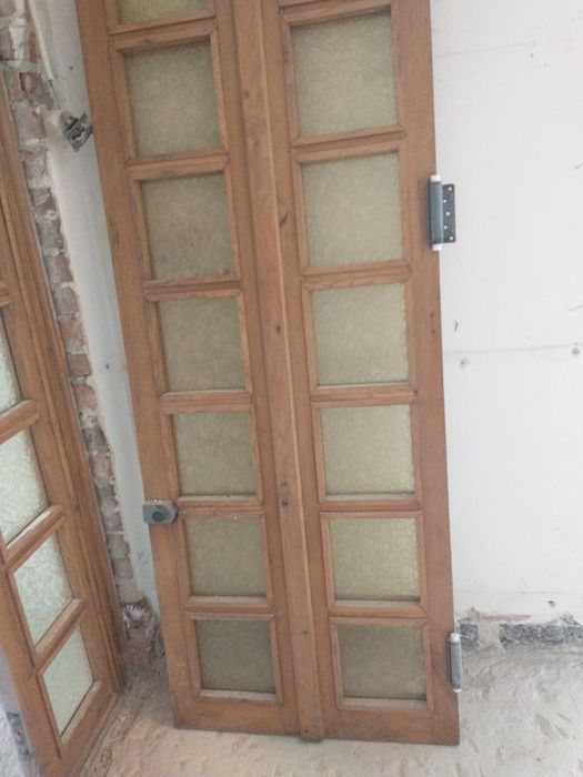 Drzwi wahadłowe wewnętrzne drewniane