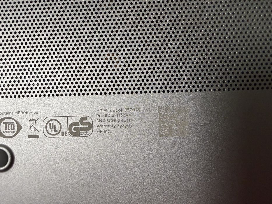 HP EliteBook 850 G5 i5-8250U/16Gb/SSD 256Gb/UHD Graphics 620