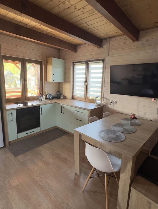 Domek z balia na Mazurach nad jeziorem do wynajecia