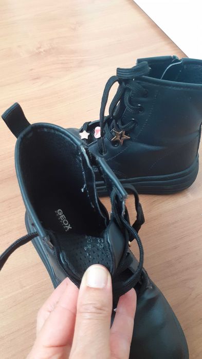 Botas pretas GEOX menina Tam30