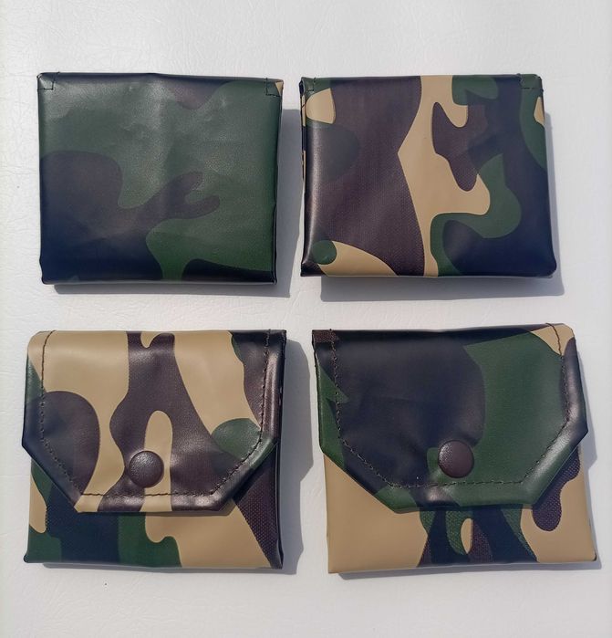 Carteira Porta Moedas Camuflado