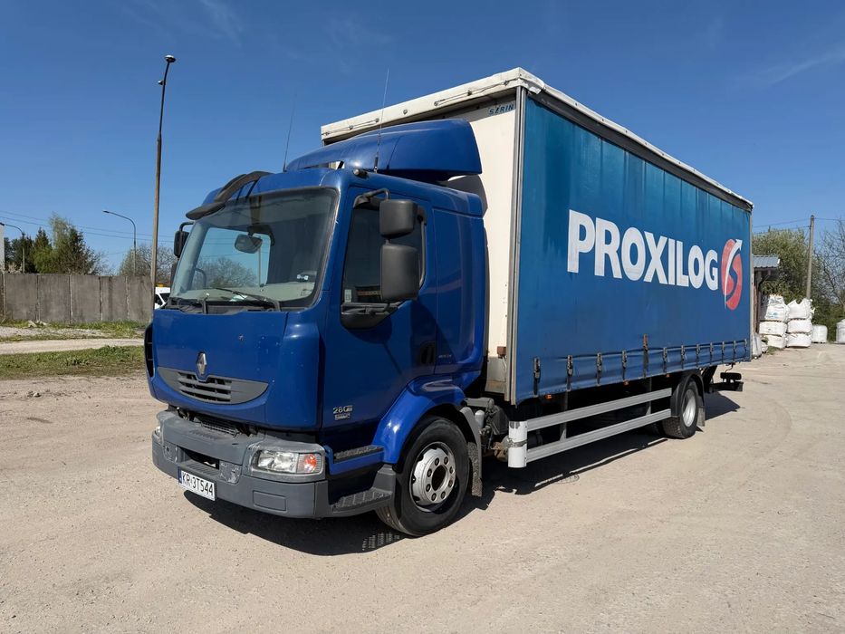 Renault Midlum 280 DXI  Euro 5! Tacho cyfrowe, Nowe akumulatory! Winda załadowacza!