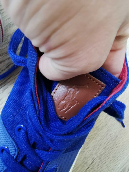 Ralph Lauren trampki damskie logowane ORYGINALNE 40/25,5 cm