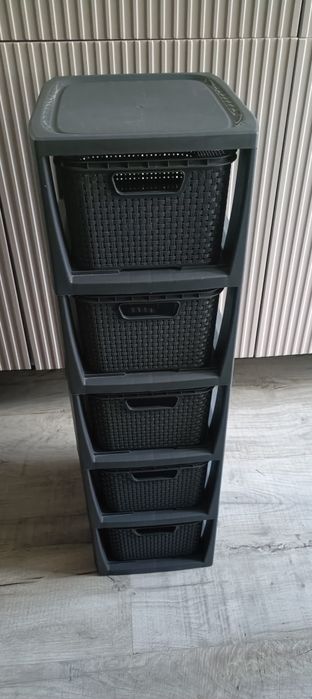 Regał łazienkowy,szafka RATAN