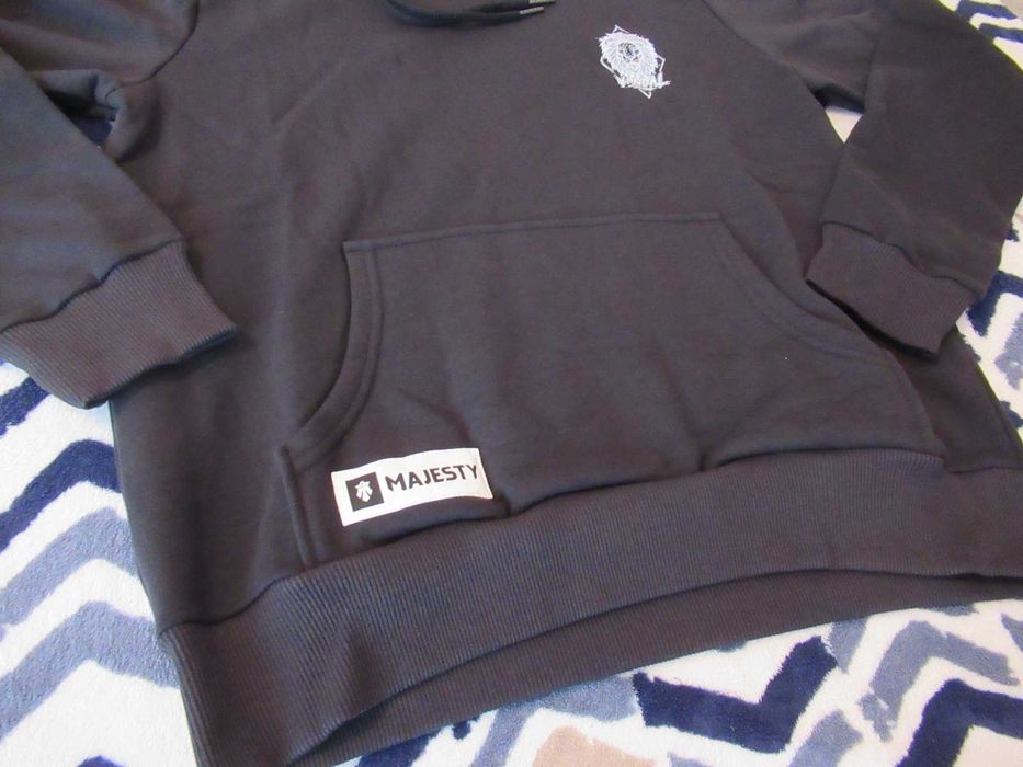 Czarna bluza Majesty Vandal lew M i XL