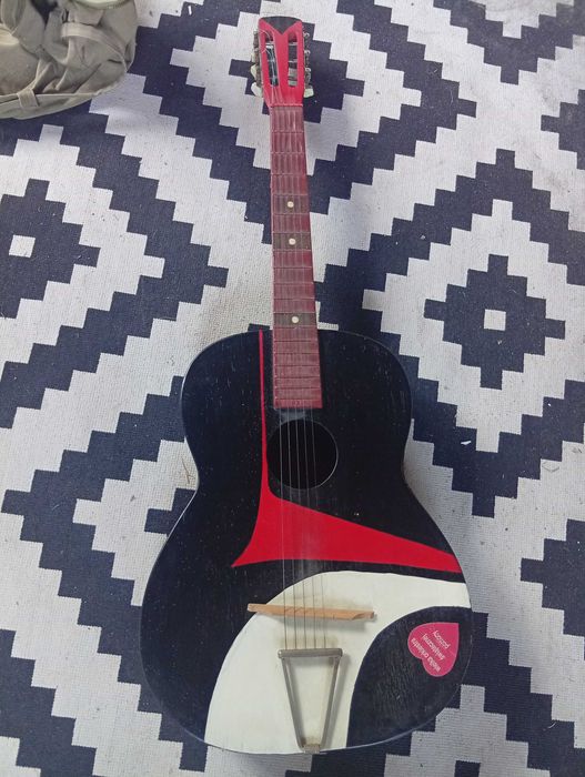 Stara gitara + pokrowiec