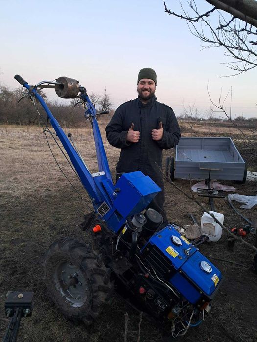 обробка мотоблоком фрезерування, культивування, оранка, саджалки, проп