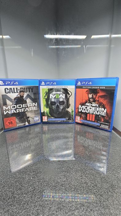 Pack 3X Call of Duty Modern Warfare I II III  1 2 3 MW1 MW2 MW3 MW PS4 PlayStation 4